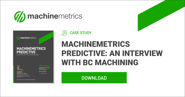 MachinineMetrics预测：BC加工采访