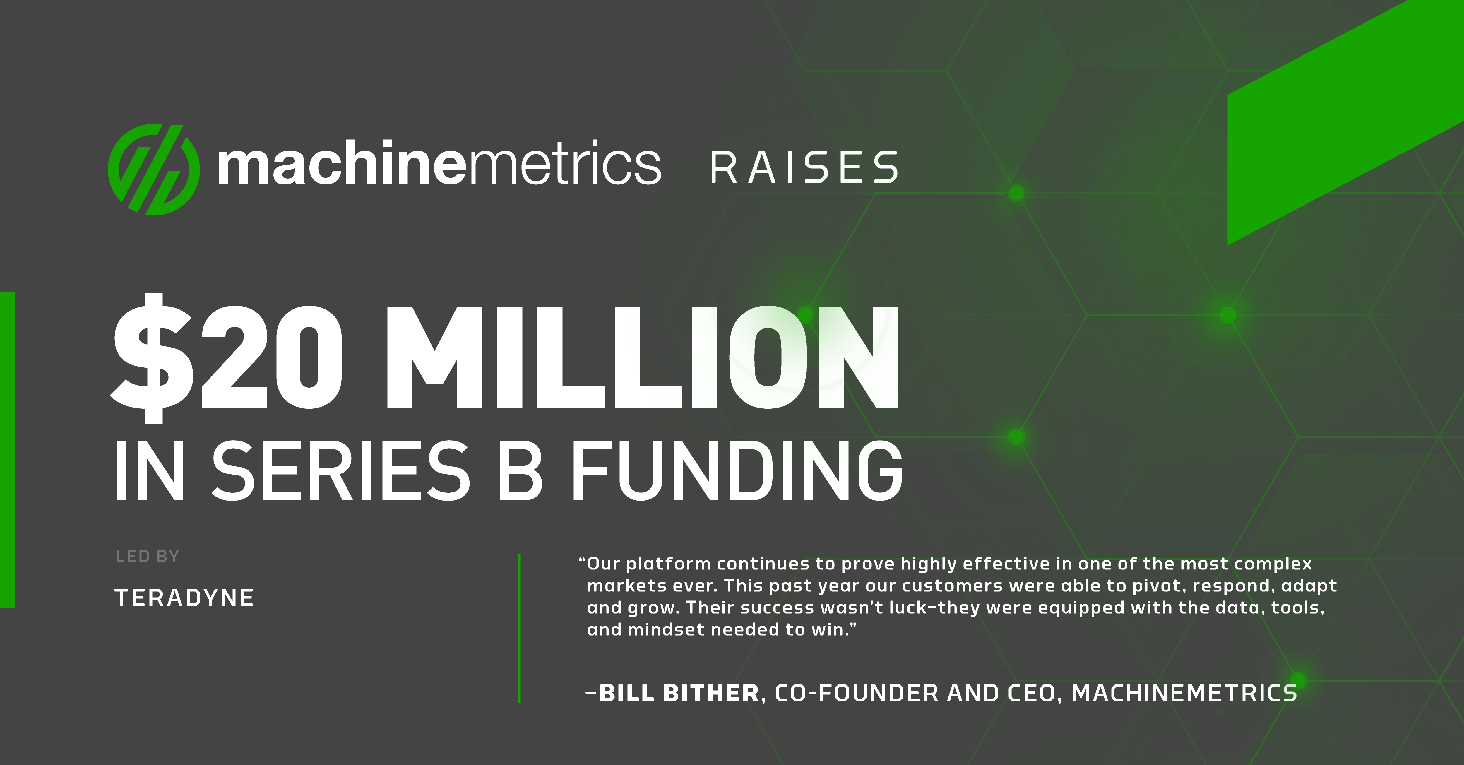 MachineMetrics宣布推出20万系列B资金回合