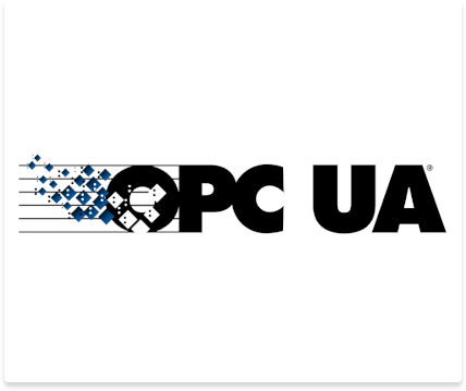 OPC-UA标志。