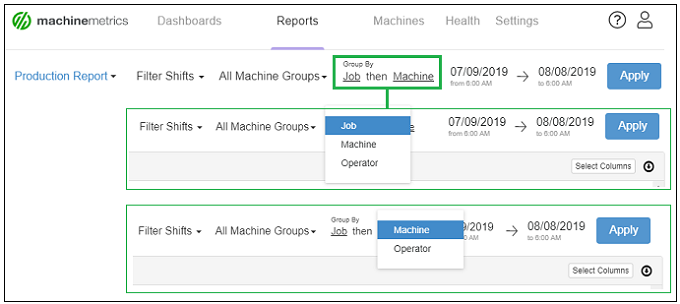 Job_Standard_Optimization_Production_Report-Group_By_menu.png